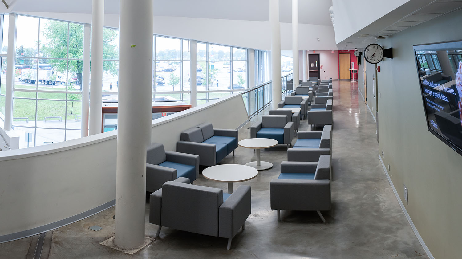 Second Floor Theatre Lobby, standard layout